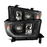AlphaRex 07-13 Toyota Tundra/08-17 Toyota Sequoia G2 PRO-Series Projector Headlights Alpha-Black AlphaRex Headlights  AXOPROS