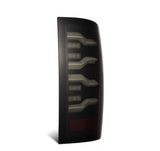 AlphaRex 09-18 Dodge Ram Luxx-Series LED Tail Lights Alpha-Black w/ Activation Light & Seq. Signal AlphaRex Tail Lights  AXOPROS