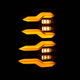 AlphaRex 09-18 Dodge Ram Luxx-Series LED Tail Lights Black w/ Activation Light & Sequential Signal AlphaRex Tail Lights  AXOPROS