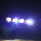AlphaRex 10-13 Toyota 4Runner NOVA LED Proj Headlights Plank Style Alpha Black w/Seq Signal/DRL AlphaRex Headlights  AXOPROS