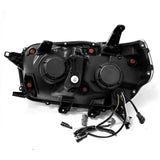 AlphaRex 10-13 Toyota 4Runner NOVA LED Proj Headlights Plank Style Alpha Black w/Seq Signal/DRL AlphaRex Headlights  AXOPROS