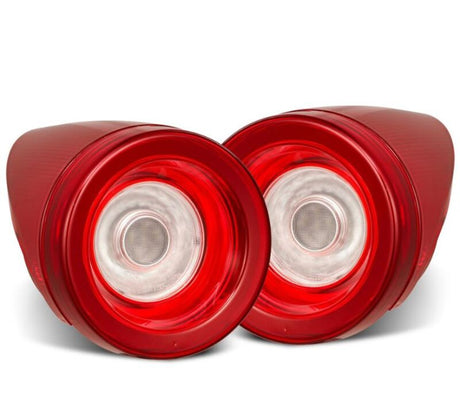 AlphaRex 10-15 Ferrari 458 NOVA-Series Prismatic LED Tail Lights Red Clear AlphaRex Tail Lights  AXOPROS