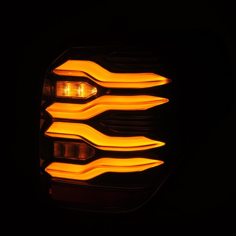 AlphaRex 10-21 Toyota 4Runner LUXX LED Taillights Alpha Blk w/Activ Light/Seq Signal AlphaRex Tail Lights  AXOPROS