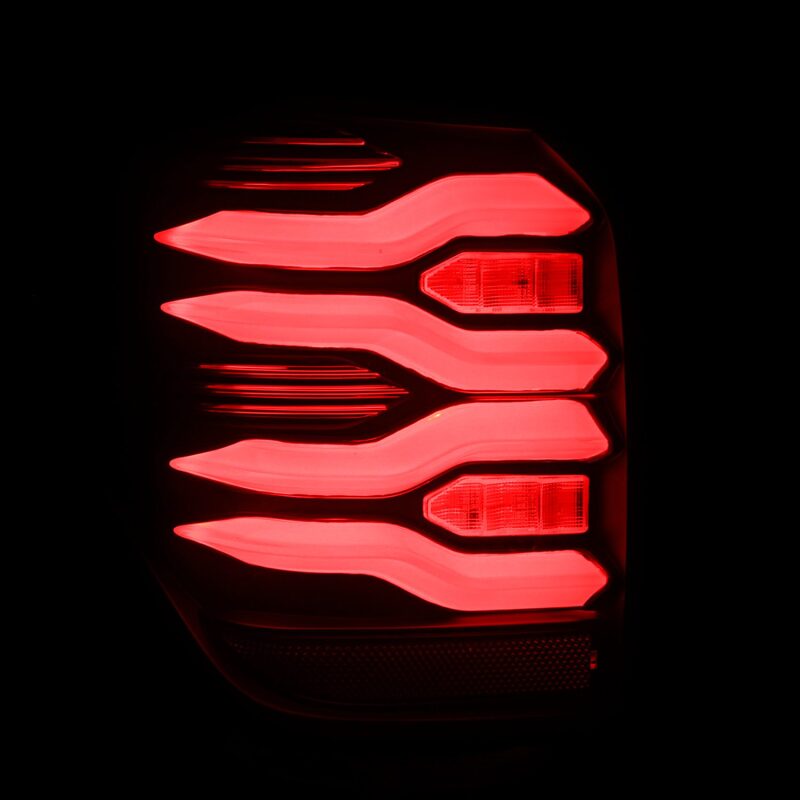 AlphaRex 10-21 Toyota 4Runner LUXX LED Taillights Blk/Red w/Activ Light/Seq Signal AlphaRex Tail Lights  AXOPROS