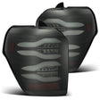 AlphaRex 10-21 Toyota 4Runner PRO-Series LED Tail Lights Jet Black AlphaRex Tail Lights  AXOPROS