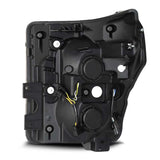 AlphaRex 11-16 Ford F-350 SD NOVA LED Proj Headlights Plank Style Alpha Blk w/Activ Light/Seq Signal AlphaRex Headlights  AXOPROS