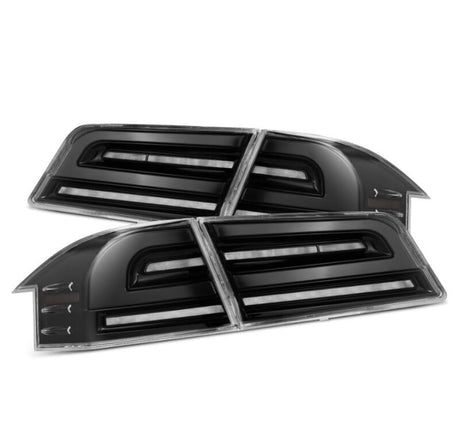 AlphaRex 12-21 Tesla Model S LUXX-Series LED Tail Lights - Alpha-Black AlphaRex Tail Lights  AXOPROS