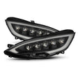 AlphaRex 12-21 Tesla Model S NOVA-Series LED Proj Headlights Blk w/Activtn Light & Seq.Sig / SB DRL AlphaRex Headlights  AXOPROS