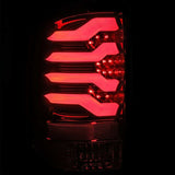 AlphaRex 14-18 GMC Sierra 1500 PRO-Series LED Tail Lights Jet Black AlphaRex Tail Lights  AXOPROS
