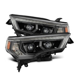 AlphaRex 14-20 Toyota 4Runner LUXX LED Proj Headlights Black w/Activ Light/Seq Signal/DRL AlphaRex Headlights  AXOPROS