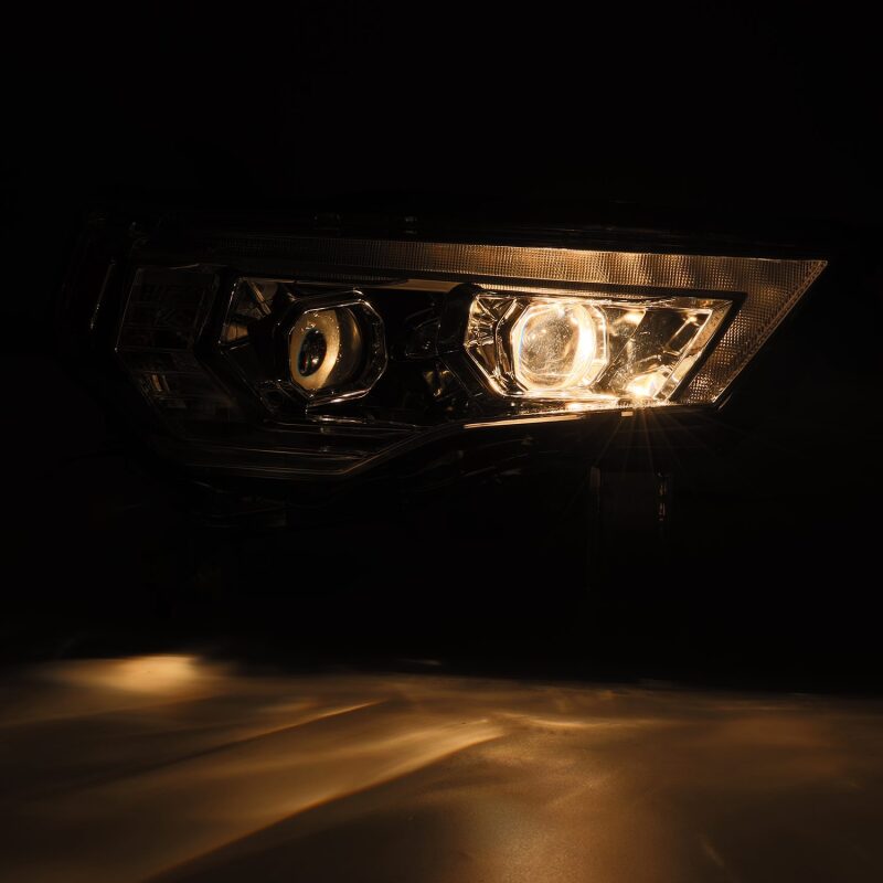 AlphaRex 14-20 Toyota 4Runner PRO-Series LED Proj Headlights Alpha-Black w/Sequential Signal/DRL AlphaRex Headlights  AXOPROS