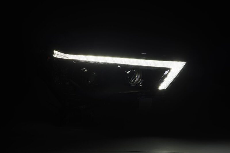 AlphaRex 14-20 Toyota 4Runner PRO-Series LED Proj Headlights Alpha-Black w/Sequential Signal/DRL AlphaRex Headlights  AXOPROS