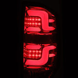 AlphaRex 14-20 Toyota Tundra PRO-Series LED Tail Lights Jet Black AlphaRex Tail Lights  AXOPROS
