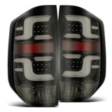 AlphaRex 14-20 Toyota Tundra PRO-Series LED Tail Lights Jet Black AlphaRex Tail Lights  AXOPROS