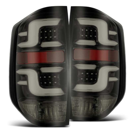 AlphaRex 14-20 Toyota Tundra PRO-Series LED Tail Lights Jet Black AlphaRex Tail Lights  AXOPROS