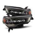 AlphaRex 14-22 Toyota 4Runner (2021 Req. Conv) NOVA LED Proj HL Alpha-Blk Actv Lgt Seq. Sig + SB DRL AlphaRex Headlights  AXOPROS