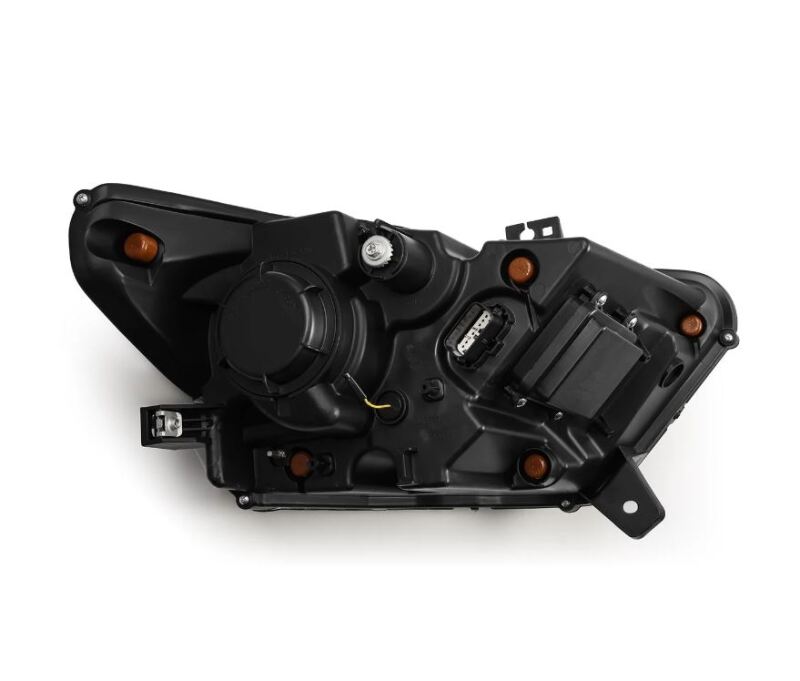 AlphaRex 15-17 Ford Mustang NOVA LED Proj Headlights Alpha Black w/Activ Light/Seq Signal/Switch DRL AlphaRex Headlights  AXOPROS