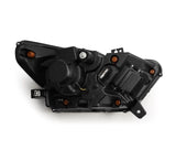 AlphaRex 15-17 Ford Mustang NOVA LED Proj Headlights Alpha Black w/Activ Light/Seq Signal/Switch DRL AlphaRex Headlights  AXOPROS