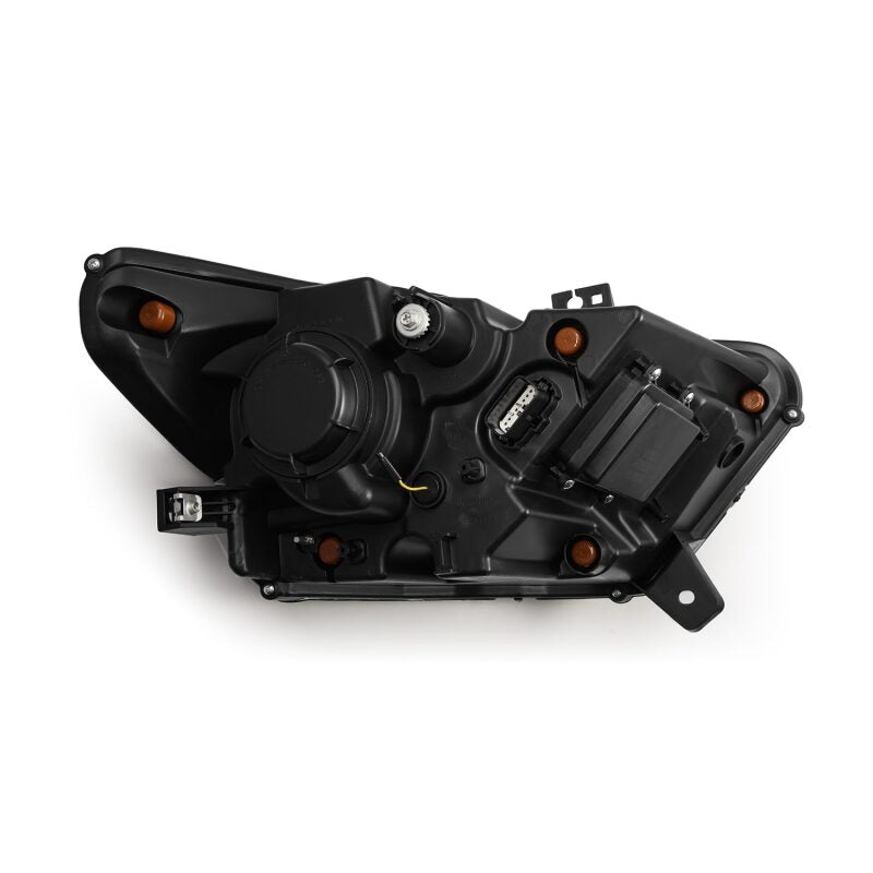 AlphaRex 15-17 Ford Mustang NOVA LED Proj HL Alpha-Black w/Activ Light/Seq. Signal + Switchback DRL AlphaRex Headlights  AXOPROS