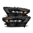AlphaRex 15-17 Ford Mustang NOVA LED Proj HL Alpha-Black w/Activ Light/Seq. Signal + Switchback DRL AlphaRex Headlights  AXOPROS