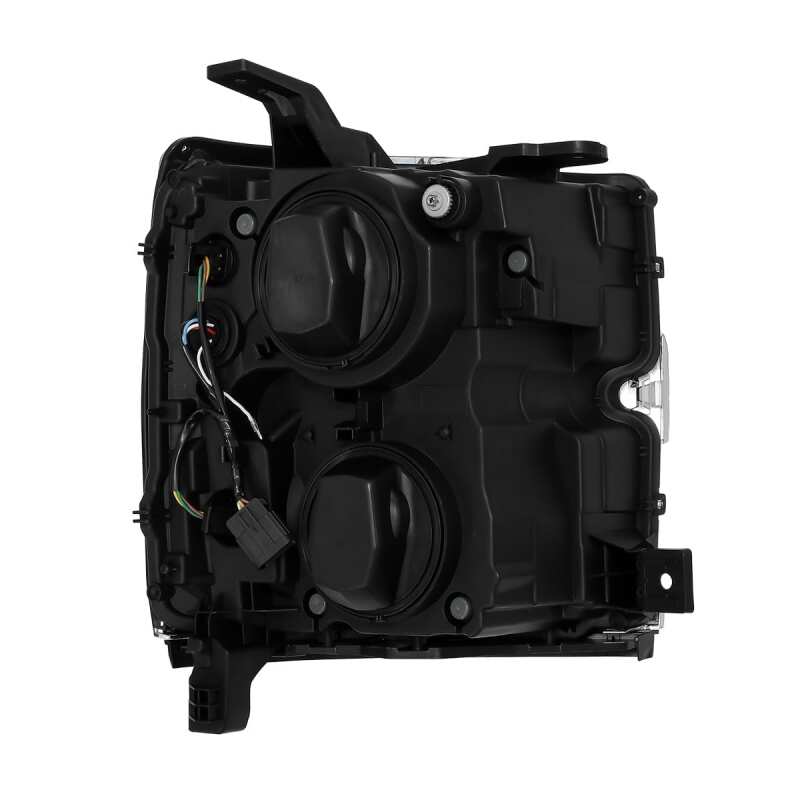 AlphaRex 15-18 Chevy 2500HD NOVA LED Proj Headlights Plank Style Chrome w/Activ Light/Seq Signal/DRL AlphaRex Headlights  AXOPROS