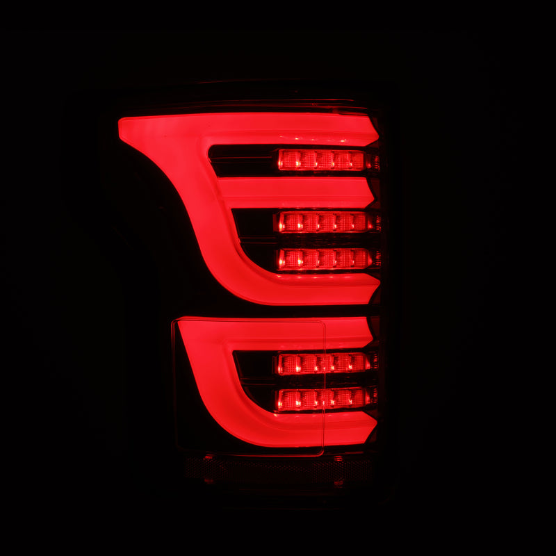 AlphaRex 15-20 Ford F150 Luxx-Series LED Tail Lights Alpha-Black AlphaRex Tail Lights  AXOPROS