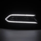 AlphaRex 15-23 Dodge Charger LUXX LED Proj Headlights Alpha-Black w/Actv Light & Seq.Sig / SB DRL AlphaRex Headlights  AXOPROS