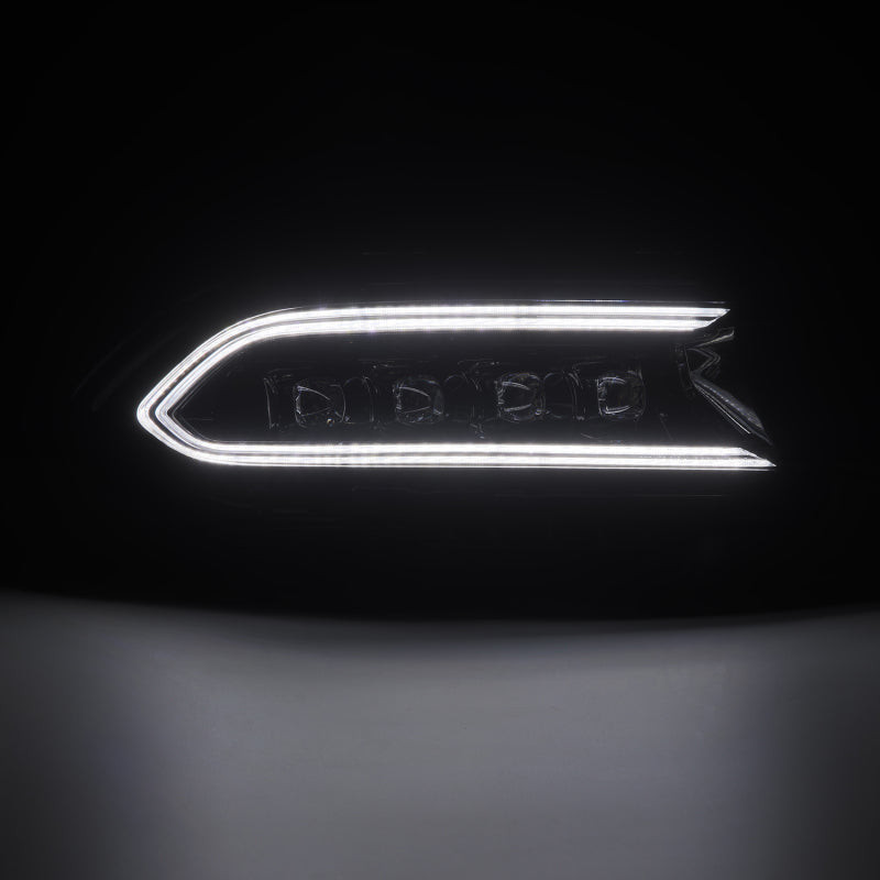 AlphaRex 15-23 Dodge Charger NOVA LED Proj Headlights Alpha-Blk w/Actv Light & Seq.Sig / SB DRL AlphaRex Headlights  AXOPROS