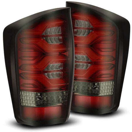 AlphaRex 16-20 Toyota Tacoma PRO-Series LED Tail Lights Red Smoke AlphaRex Tail Lights  AXOPROS