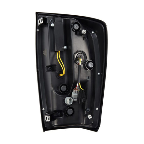 AlphaRex 16-21 Toyota Tacoma LUXX LED Taillights Alpha Blk w/Activ Light/Seq Signal AlphaRex Tail Lights  AXOPROS