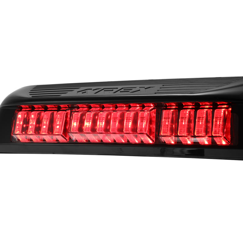 AlphaRex 16-23 Toyota Tacoma LUXX-Series LED 3rd Brake Light Black AlphaRex Brake Lights  AXOPROS