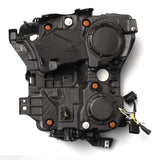 AlphaRex 17-20 Ford Raptor NOVA LED Proj Headlights Plank Style Alpha Black w/Activ Light/Seq Signal AlphaRex Headlights  AXOPROS