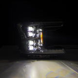 AlphaRex 18-20 Ford F-150 NOVA LED Proj Headlight Alpha Blk (14th Gen G2 Style) AlphaRex Headlights  AXOPROS