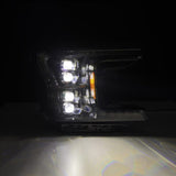 AlphaRex 18-20 Ford F-150 NOVA LED Proj Headlight Alpha Blk (14th Gen G2 Style) AlphaRex Headlights  AXOPROS