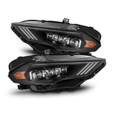 AlphaRex 18-22 Ford Mustang NOVA-Series LED Projector Headlights Black AlphaRex Headlights  AXOPROS