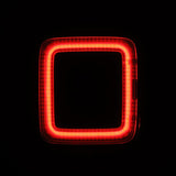 AlphaRex 18-23 Jeep Wrangler JL NOVA Prismatic LED Taillights Alpha-Black AlphaRex Tail Lights  AXOPROS