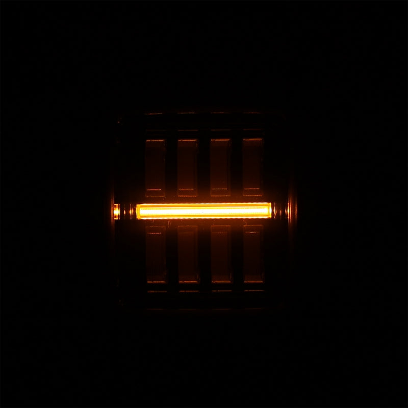 AlphaRex 18-23 Jeep Wrangler JL NOVA Prismatic LED Taillights Alpha-Black AlphaRex Tail Lights  AXOPROS