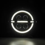 AlphaRex 18-23 Jeep Wrangler JL/Gladiator JT LED Proj Headlights Alpha-Blk w/ Activ Light/Seq Signal AlphaRex Headlights  AXOPROS