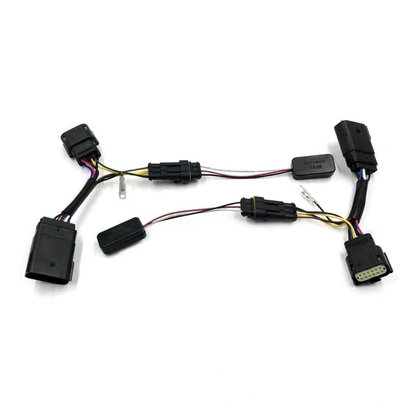 AlphaRex 19-20 Ram 1500 Wiring Adapter Stock LED Projector Headlight to AlphaRex Headlight Converter AlphaRex Wiring Connectors  AXOPROS