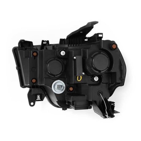 AlphaRex 19-21 Ram 2500 NOVA LED Proj Headlights Plank Style Alpha Blk w/Activ Light/Seq Signal/DRL AlphaRex Headlights  AXOPROS