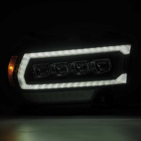 AlphaRex 19-21 Ram 2500 NOVA LED Proj Headlights Plank Style Black w/Activ Light/Seq Signal/DRL AlphaRex Headlights  AXOPROS