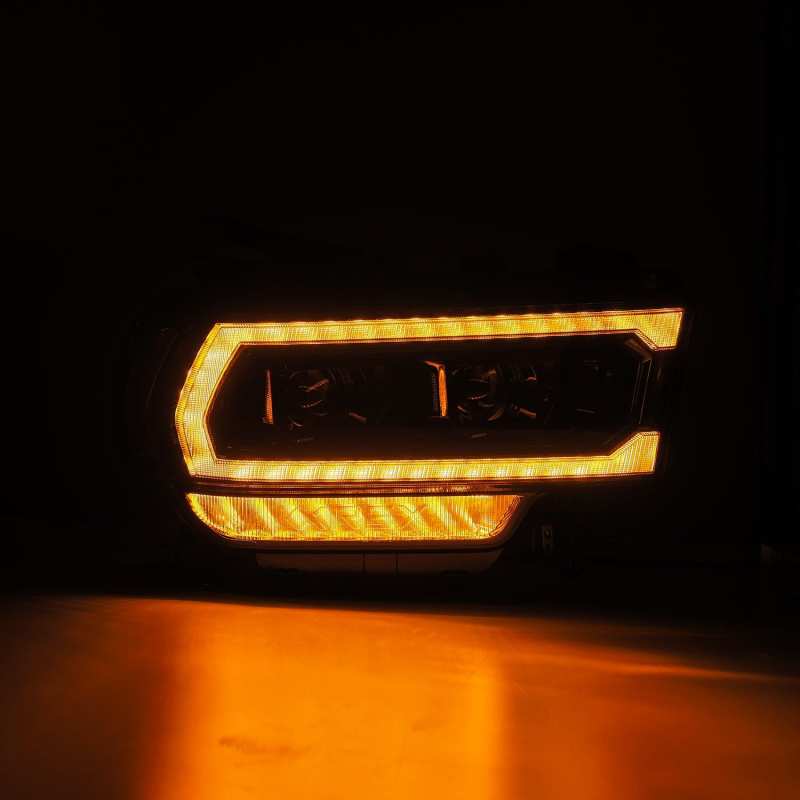 AlphaRex 19-21 Ram 2500 PRO-Series Projector Headlights Plank Style Alpha Black w/Activation Light AlphaRex Headlights  AXOPROS