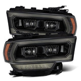 AlphaRex 19-21 Ram 2500 PRO-Series Projector Headlights Plank Style Alpha Black w/Activation Light AlphaRex Headlights  AXOPROS