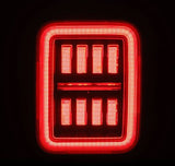 AlphaRex 19-24 Jeep Gladiator JT Nova-Series Prismatic LED Tail Lights - Alpha-Black AlphaRex Tail Lights  AXOPROS