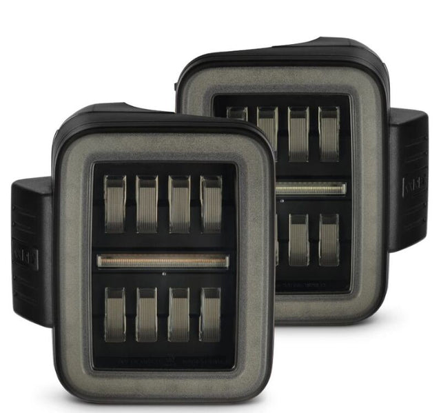 AlphaRex 19-24 Jeep Gladiator JT Nova-Series Prismatic LED Tail Lights - Alpha-Black AlphaRex Tail Lights  AXOPROS