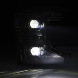 AlphaRex 20-22 Ford F-250/350/450 SD LUXX-Series LED Proj Headlights Alpha-Bk w/Acv Light SS & SBDRL AlphaRex Headlights  AXOPROS