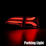AlphaRex 20-22 Tesla Model Y PRO-Series LED Tail Lights Jet Black w/Seq Sig AlphaRex Tail Lights  AXOPROS
