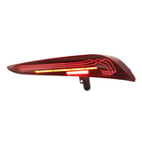 AlphaRex 20-24 Toyota Supra LUXX-Series Laser Style LED Tail Lights Black-Red AlphaRex Tail Lights  AXOPROS