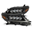 AlphaRex 2011+ Toyota Sienna NOVA LED Proj Headlights Plank Style Black w/Activ Light/Seq Signal/DRL AlphaRex Headlights  AXOPROS