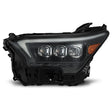 AlphaRex 2023+ Toyota Tacoma NOVA-Series LED Proj Headlights Black w/Actv Light & Seq. Sig + DRL AlphaRex Headlights  AXOPROS